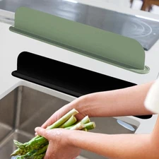Silicone Sink Splash Guard 49x5x8.5cm for Kitchen Island Reusable Accessories
