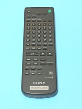 SONY MD Deck MDS-S39 Remote Control RM-D28M