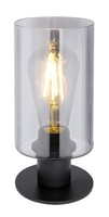 Globo T Hadera Tischleuchte Metall Schwarz Matt, 1X E27, 21,5 Cm, IP20, Design-S