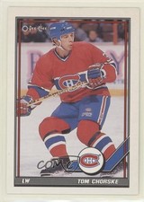 1991-92 O-Pee-Chee Tom Chorske #287 03um