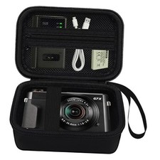 Hard Travel Camera Case for Canon PowerShot G7 X Mark II/G7X Mark III, Black