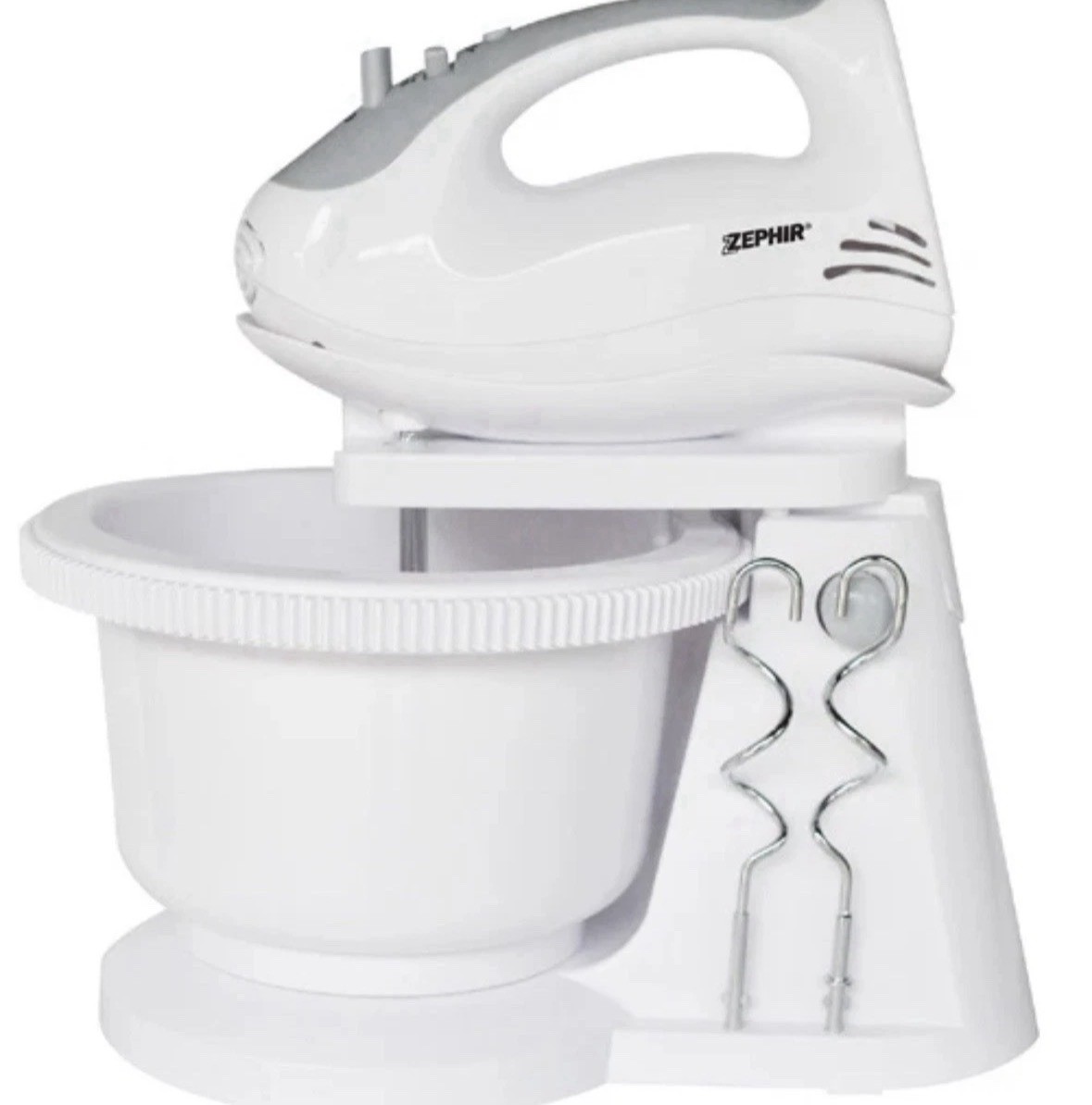 Sbattitore Zephir ZHC466 300W Bianco - Design Essenziale 5 Velocità