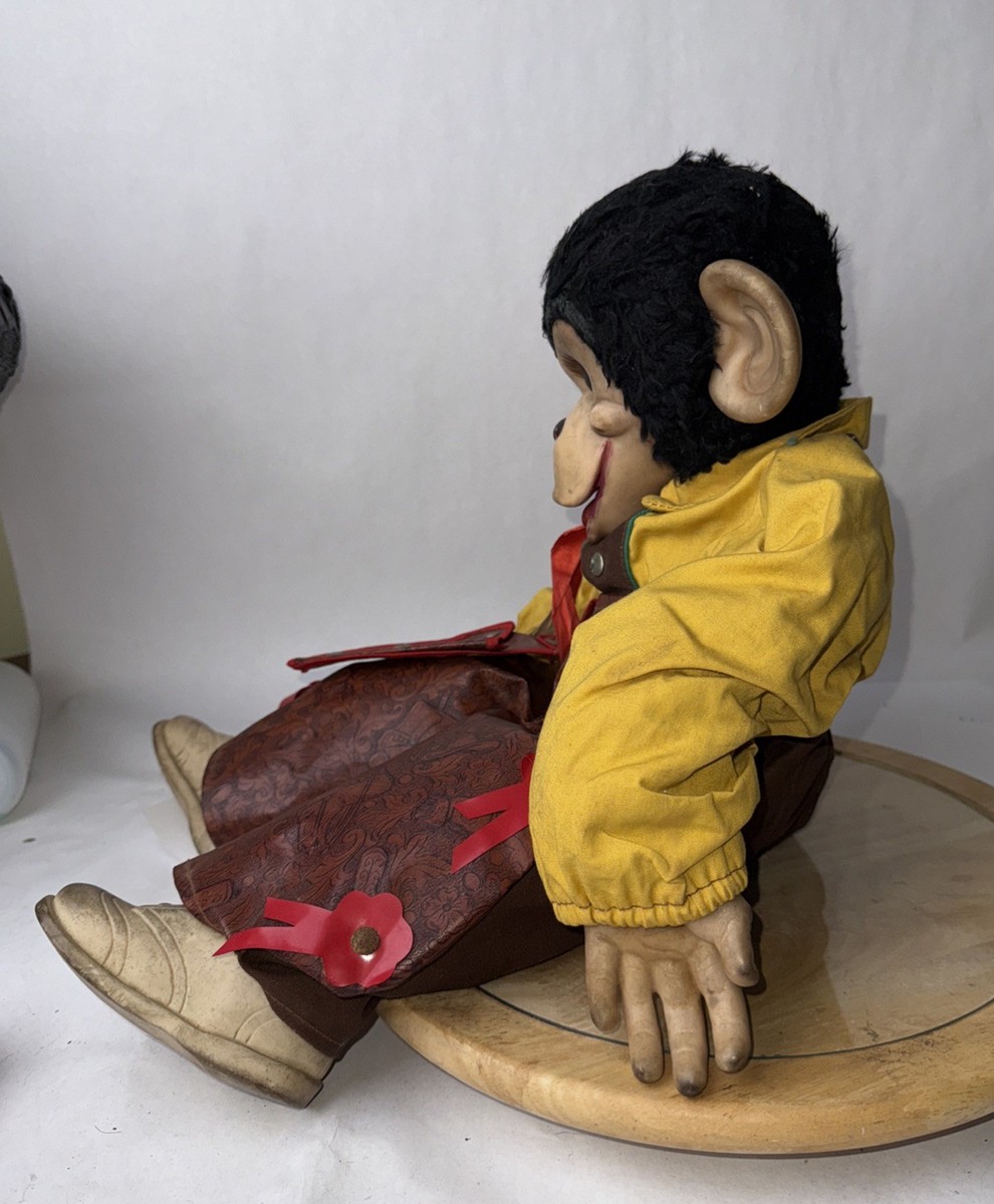 Vintage Rushton Zip Zippy Monkey 22” Cowboy | eBay