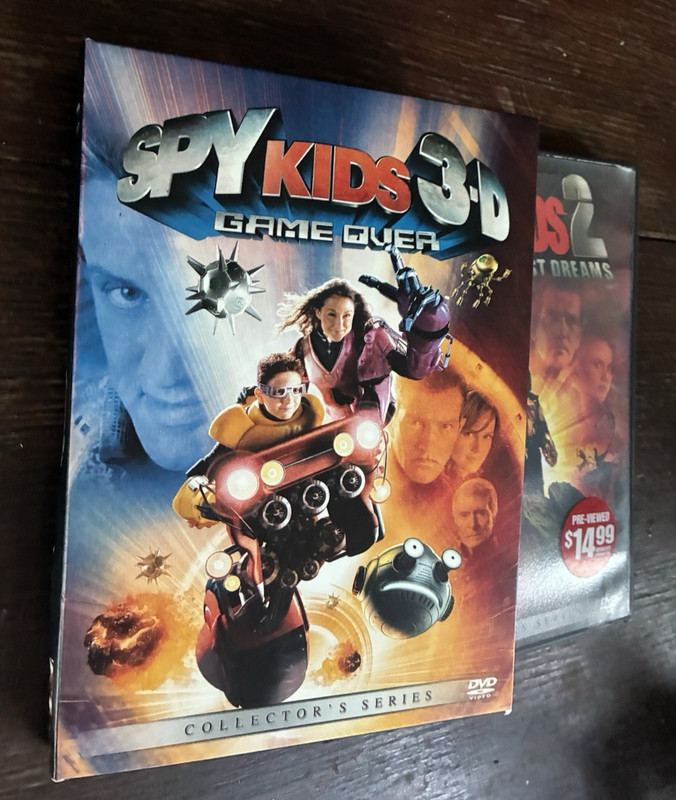 Spy Kids 3-D Game Over (Two-Disc Collector's Series) and Spy Kids 2