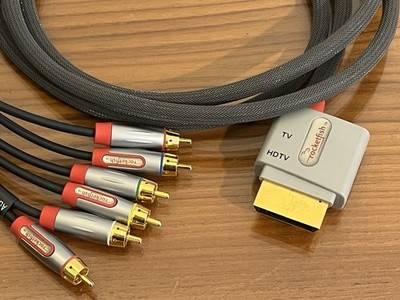 Rocketfish HD Component AV Cable for Xbox 360 Video Console Excellent 