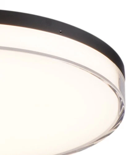 Minka Lavery 769-2-L Vantage 13"W LED Flush Mount Ceiling Fixture - Nickel - Picture 9 of 11