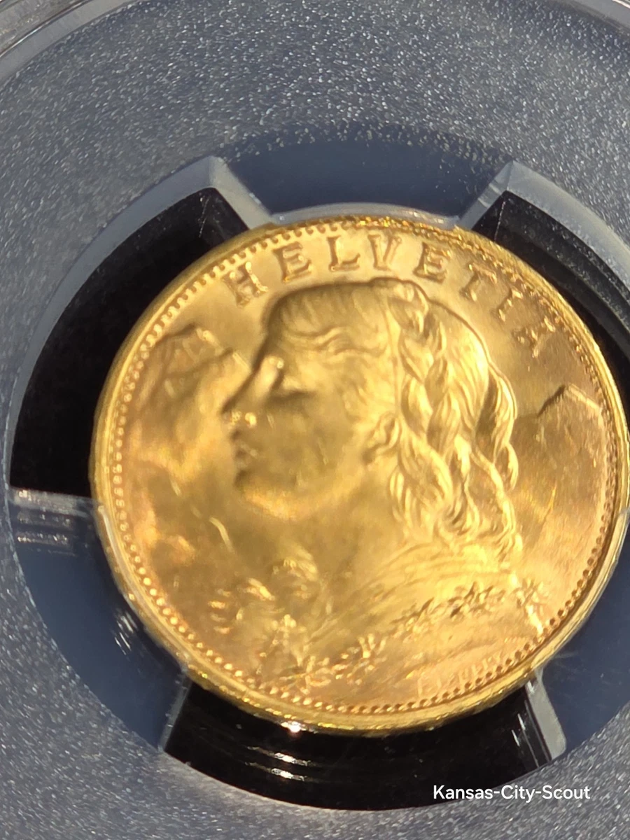 Gold MS 65 Graded Swiss Coins for sale | eBay