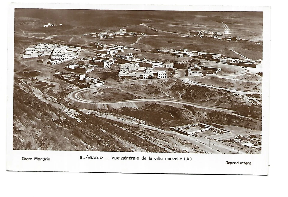 MAROC - AGADIR - VUE GENERALE DE LA VILLE NOUVELLE - Photo 1/1
