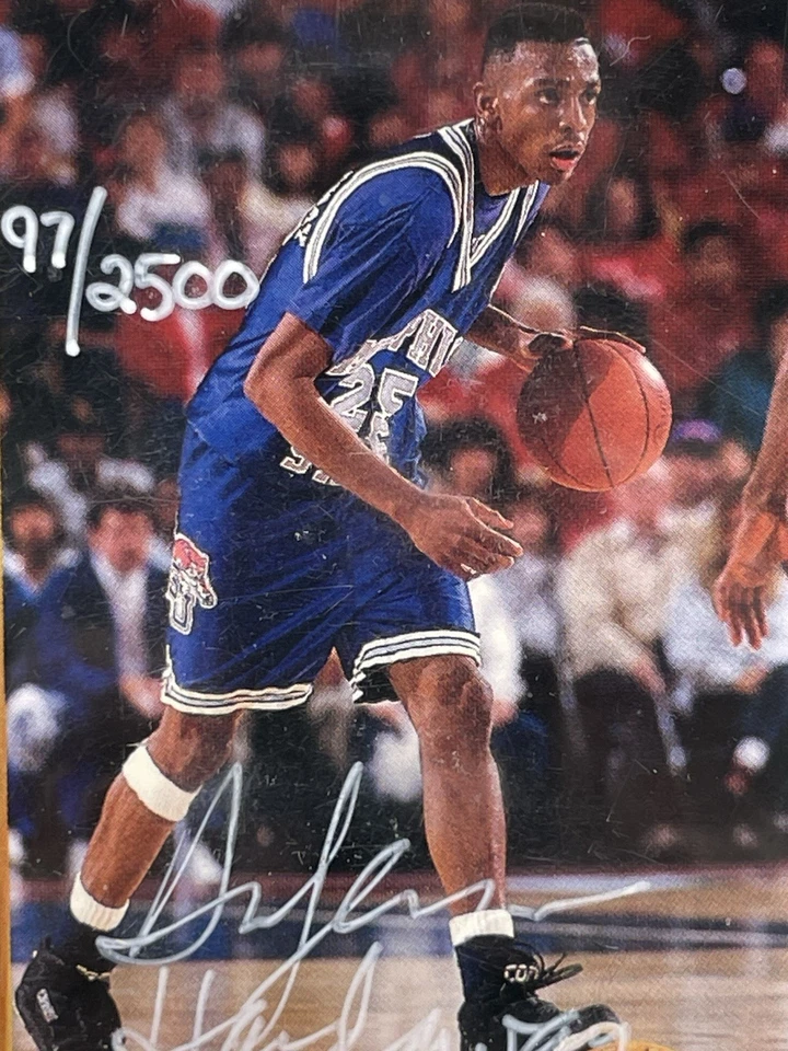 🔥 Anfernee Hardaway 1993 Juegos Clásicos Selecciones del Draft Autógrafo Novato Automático X/2500 Foto 4 de 4