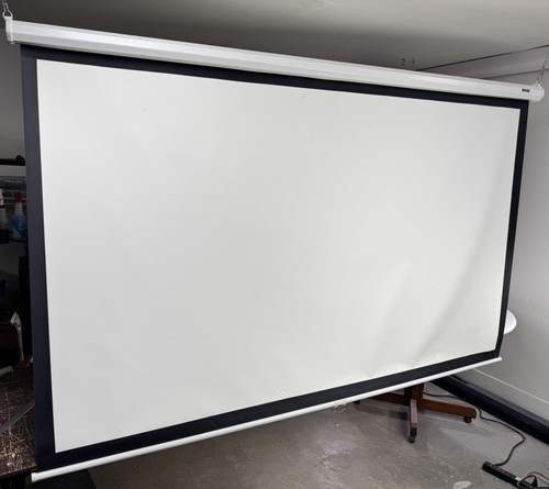 DaLite Manual Projection Screen 103 inch diagonal 92 inch x 52 inch