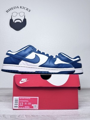 Size 12 - Nike Dunk Low Retro Valerian Blue White Men s DD1391-400 Preowned