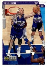 card NBA # 144 Greg Ostertag Upper Deck 1997
