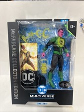 McFarlane Collector Edition 6 DC Multiverse Sinestro Corps Wars Platinum Chase