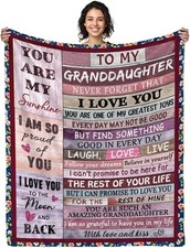 Granddaughter Gifts from Grandma Grandpa, 50x60, To
