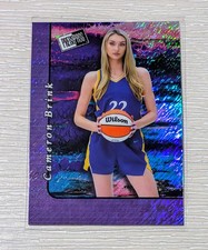 🔥Cameron Brink /199 -2024 Leaf Collective Press Pass Purple Shimmer