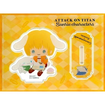 Armin Arlert x Cinnamoroll Acrylständer AoT x Sanrio Figuren Japan C728