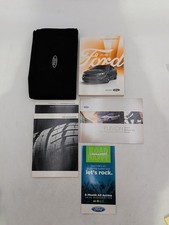 2018 Ford Fusion Owners Manual S, SE, Titanium, Platinum, and V6 Sport With Case