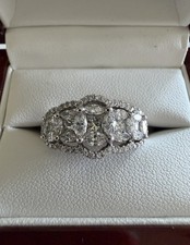 Wunderschöner 1,33 ctw 14K Weißgold Marquis...