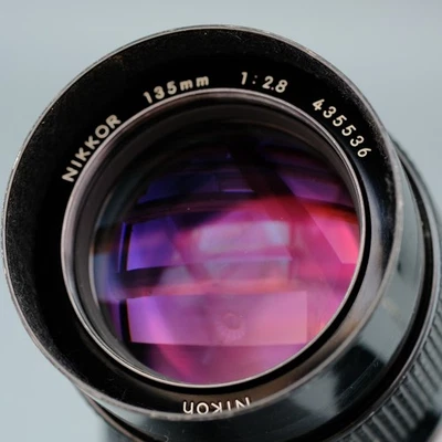 NIKKOR 135mm F/2.8 - Nikon non Ai lens - Bild 1 von 4