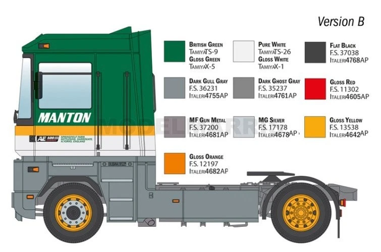 ITALERI 3969 1/24 Renault AE500 Magnum - Immagine 4 di 4