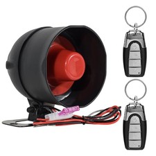 Universal 12V 20W Car Security Horn Vehicle Alarm Security Protection System,...