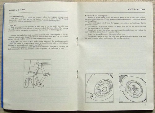 TRIUMPH 2500 TC Car Owner's Handbook Apr 1974 1st Edition #545651 4/74 2/5M - Picture 4 of 4