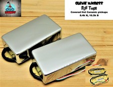 G.M. Flat Tops Chrome Covered High Output ceramic Humbuckers