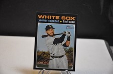 2020 Topps Heritage baseball cards # 372 Yolmer Sanchez Chicago white sox mlb
