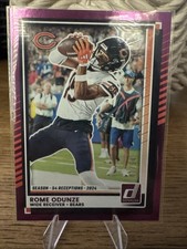 2025 Donruss Stats #222 Rome Odunze 41/54 Bears
