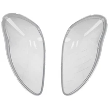 Pair Headlight Lens Cover for Mercedes Benz W220 S280 S600 1998-2006 62208204361