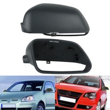 Links + Rechts für VW Polo 9A, 9N 2005-2009 Spiegelkappen Abdeckung Außenspiegel