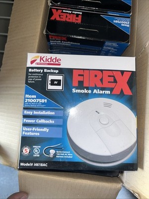 Kidde 21007581 Hardwired Smoke Alarm with Battery Backup