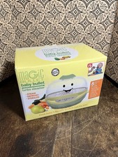 Magic Bullet Baby Bullet Turbo Food Steamer 7 Pc Steam Defrost Sterilize W Box 