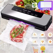 Commercial Vacuum Sealer Machine Seal a Meal Food Saver System With 30 Free Bags