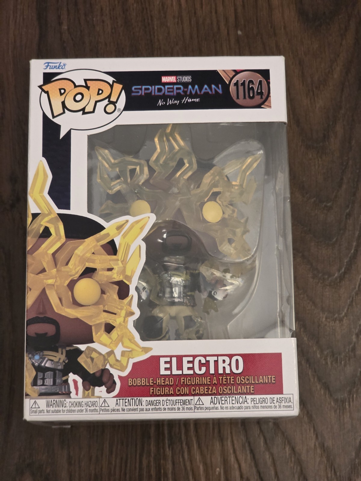 Funko Pop! Marvel: Spider-Man: No Way Home - Electro in Finale Suit #1164 #67604