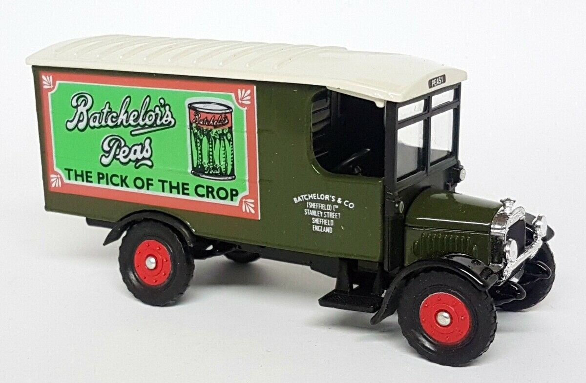 Corgi Classics Thornycroft Box Van Batchelor's Peas Diecast Model Truck