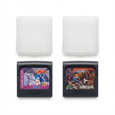 Sega Game Gear Games Lot: Sonic Chaos & Streets of Rage, Both Cased, VGC
