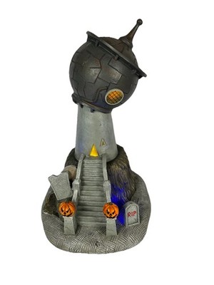 Disney Nightmare Before Christmas Halloween Town Light Up Decor Tested Works