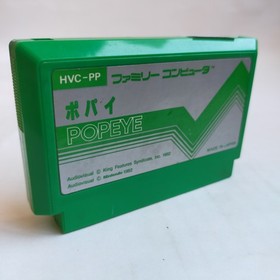 Popeye pre-owned Nintendo Famicom NES Tested