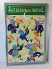 1982 New Orleans Jazz Heritage Festival Poster St. Germain Framed Signed Number