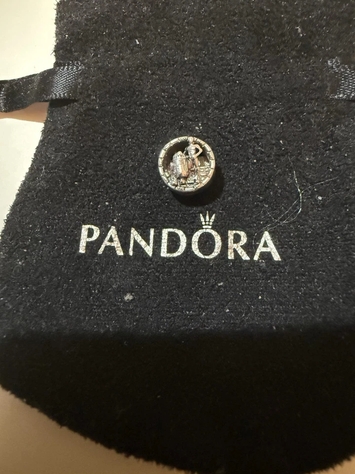 Genuine Pandora x Star Wars C-3PO and R2-D2 Openwork Charm 799245C00 - Image 4 of 4