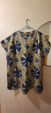 African Women Dress Ankara Wax Print Dress for Party Wedding