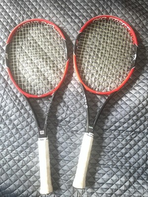 2 Tennisschläger Wilson Pro Staff 97 v.10  (315g) L3, Graphite+Kevlar