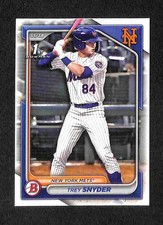 2024 Bowman Draft - Trey Snyder 1st Bowman #BD-138 Mets