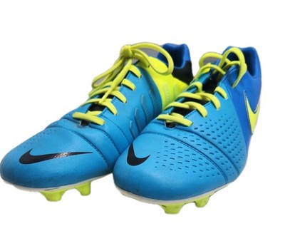 Nike CTR360 Libretto lll FG 525170-470 Blue White Yellow Cleats Mens Size 8 2013
