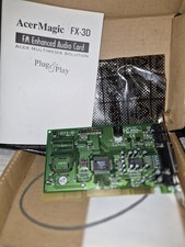 Acer Magic FX -3D FM enhanced Audio Card 16 Bits