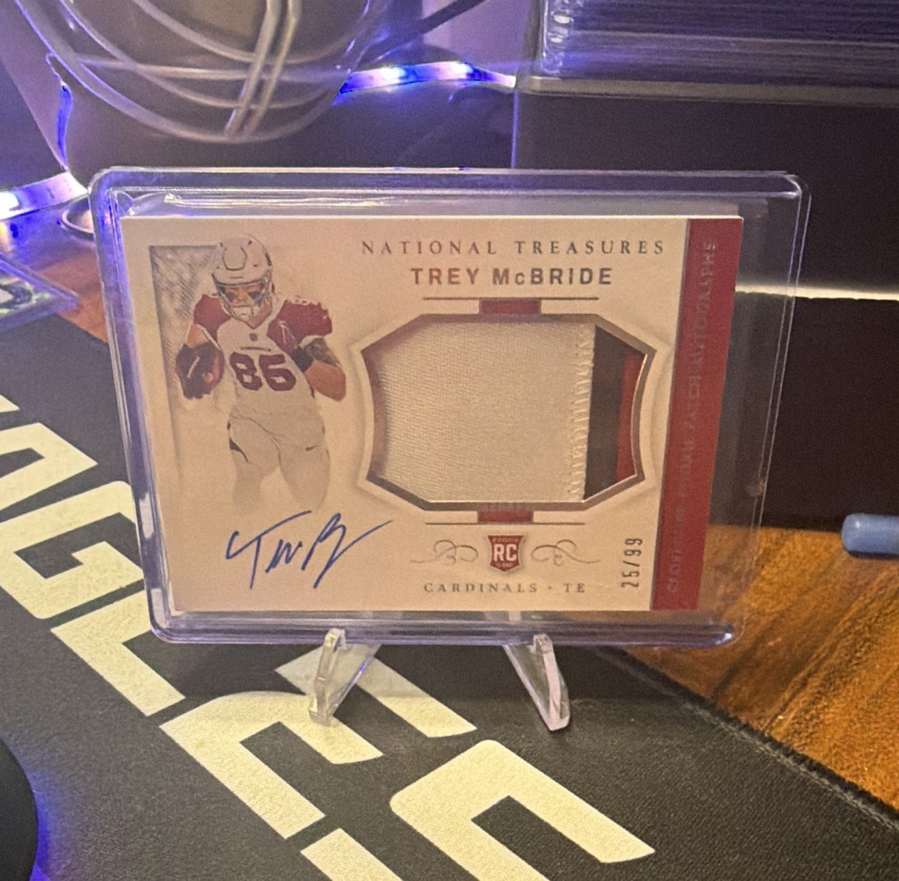 Panini National Treasures Trey McBride CRPA-TM RPA Auto /99 Cardinals