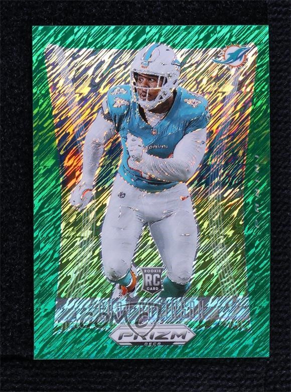 Chop Robinson Panini Prizm Deca #197 Green Shimmer Fotl