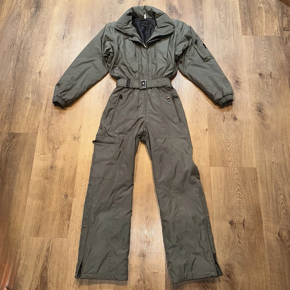 Bogner Ski Suit Womens 4 One Piece Snowsuit Snow Bib Vtg Jumpsuit Goan Thylmann - Image 2 of 4
