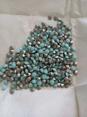 Swarovski Art.1028 SS19 Neuwertig Alabaster Rund Steine Foliert 144 Stk.